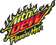 MTN DEW Flaming Hot Logo